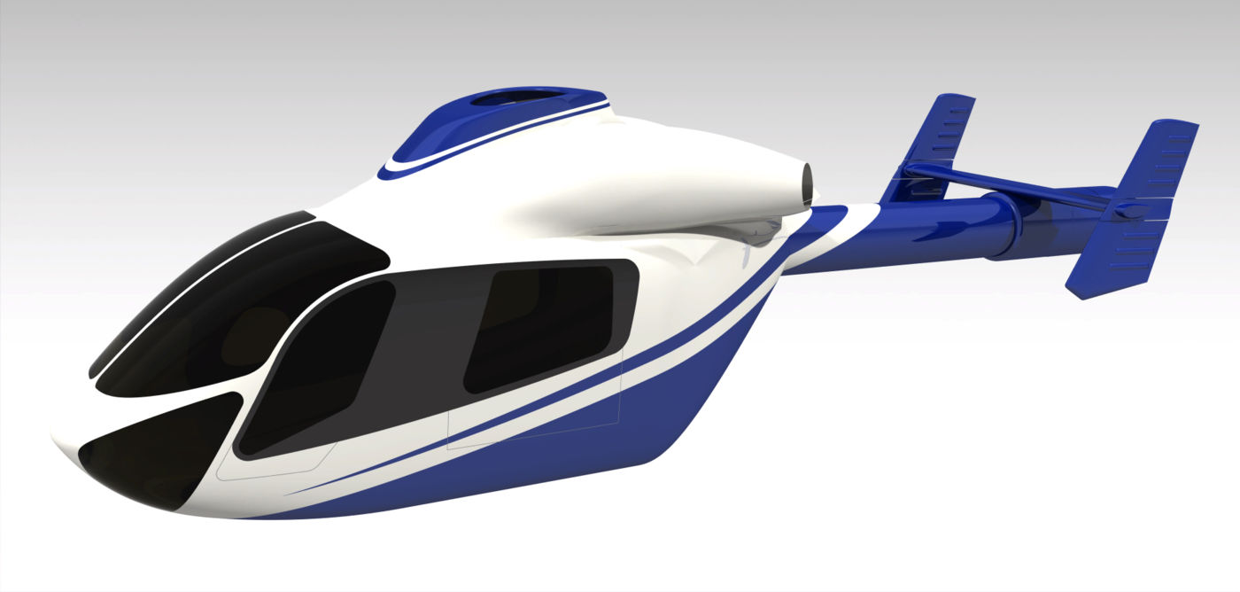 Mace Aviation aircraft concept design side view