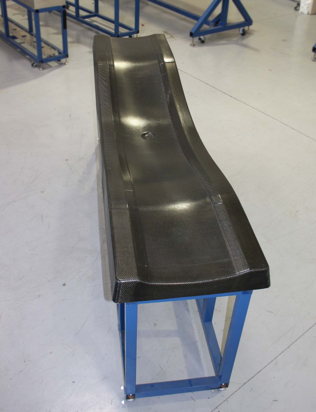 Mace Aviation composite tooling fixture on workbench