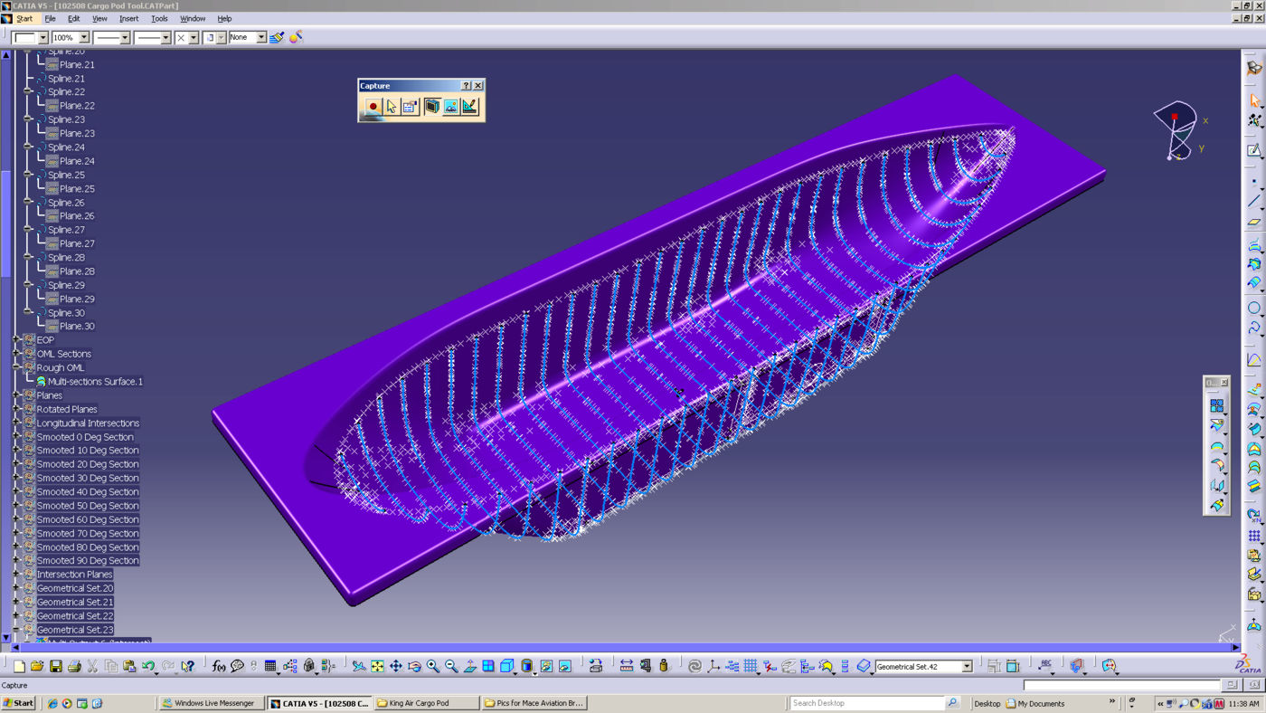 Mace Aviation reverse engineering 3D scanning with structured light scanner