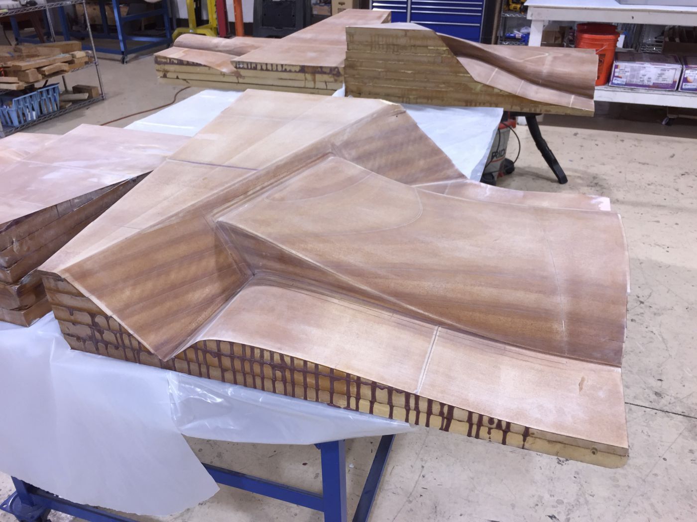 Mace Aviation composite tooling fixture fabrication