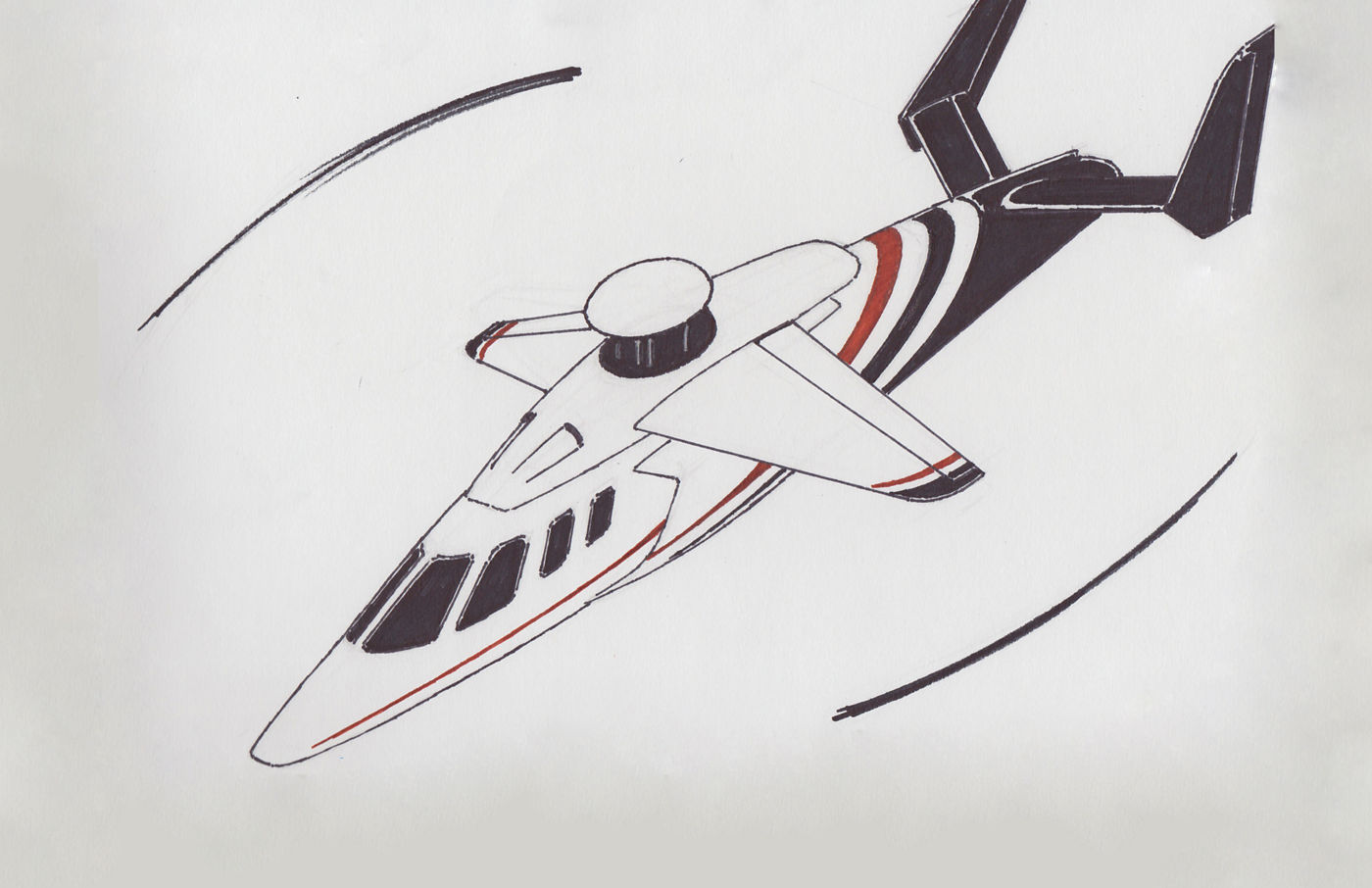 Mace Aviation twin-boom aircraft concept design
