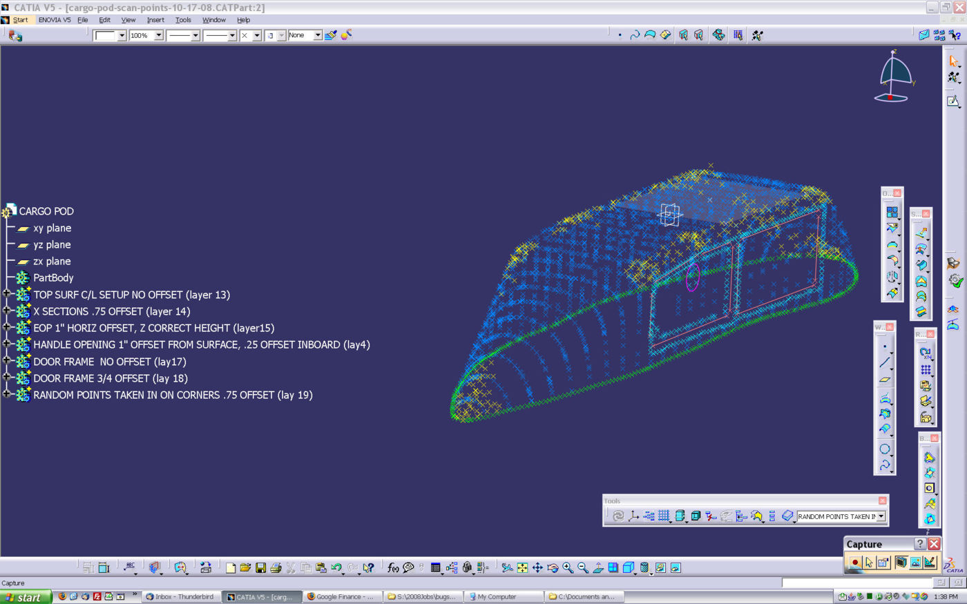 Mace Aviation reverse engineering 3D model and point cloud data