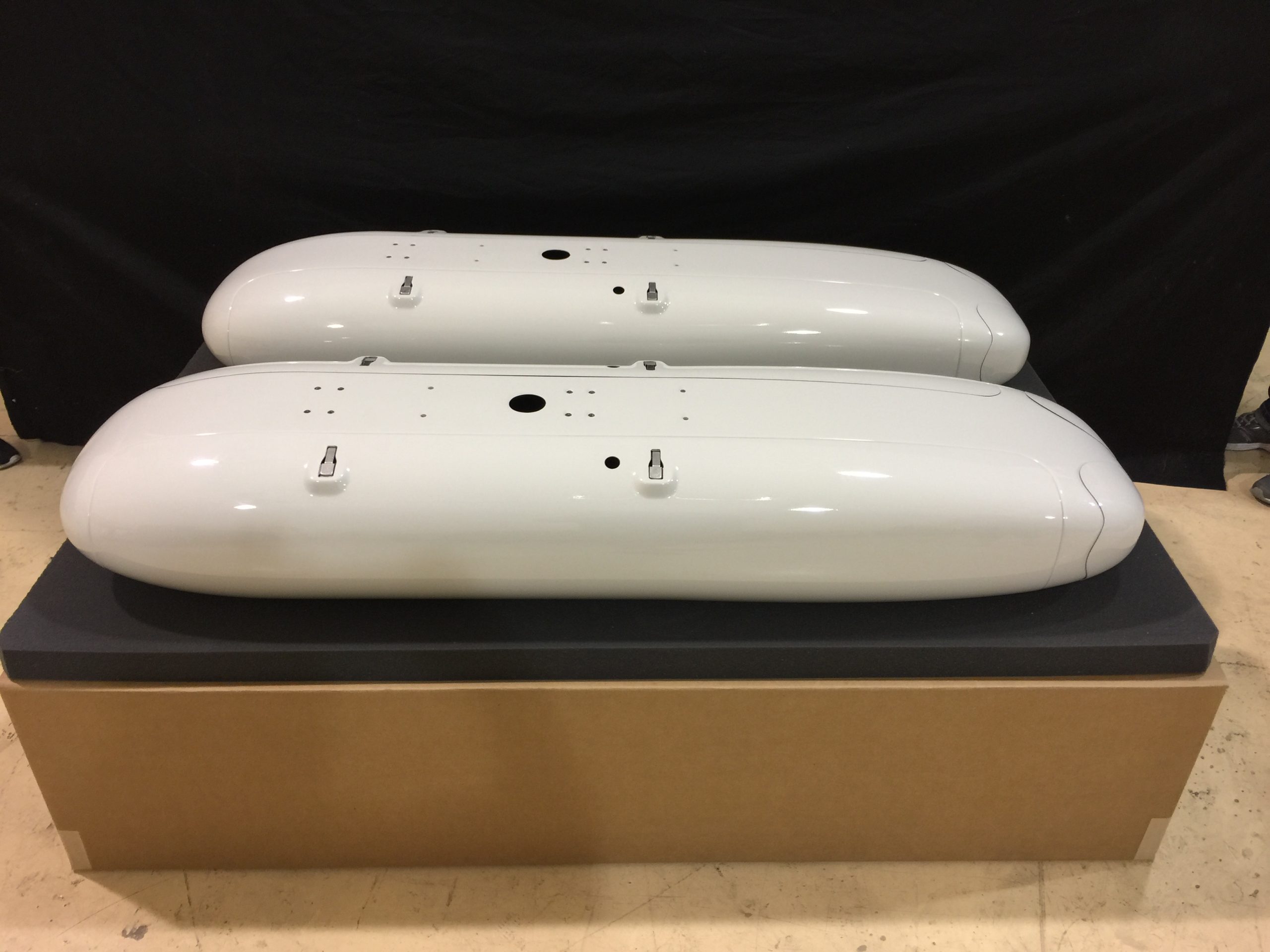 Mace Aviation rocket launcher pods on helicopter