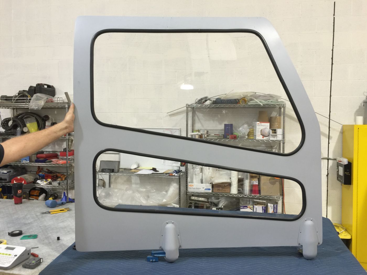 Mace Aviation prototype composite component fabrication