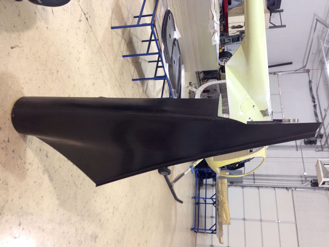 Mace Aviation prototype composite structure assembly