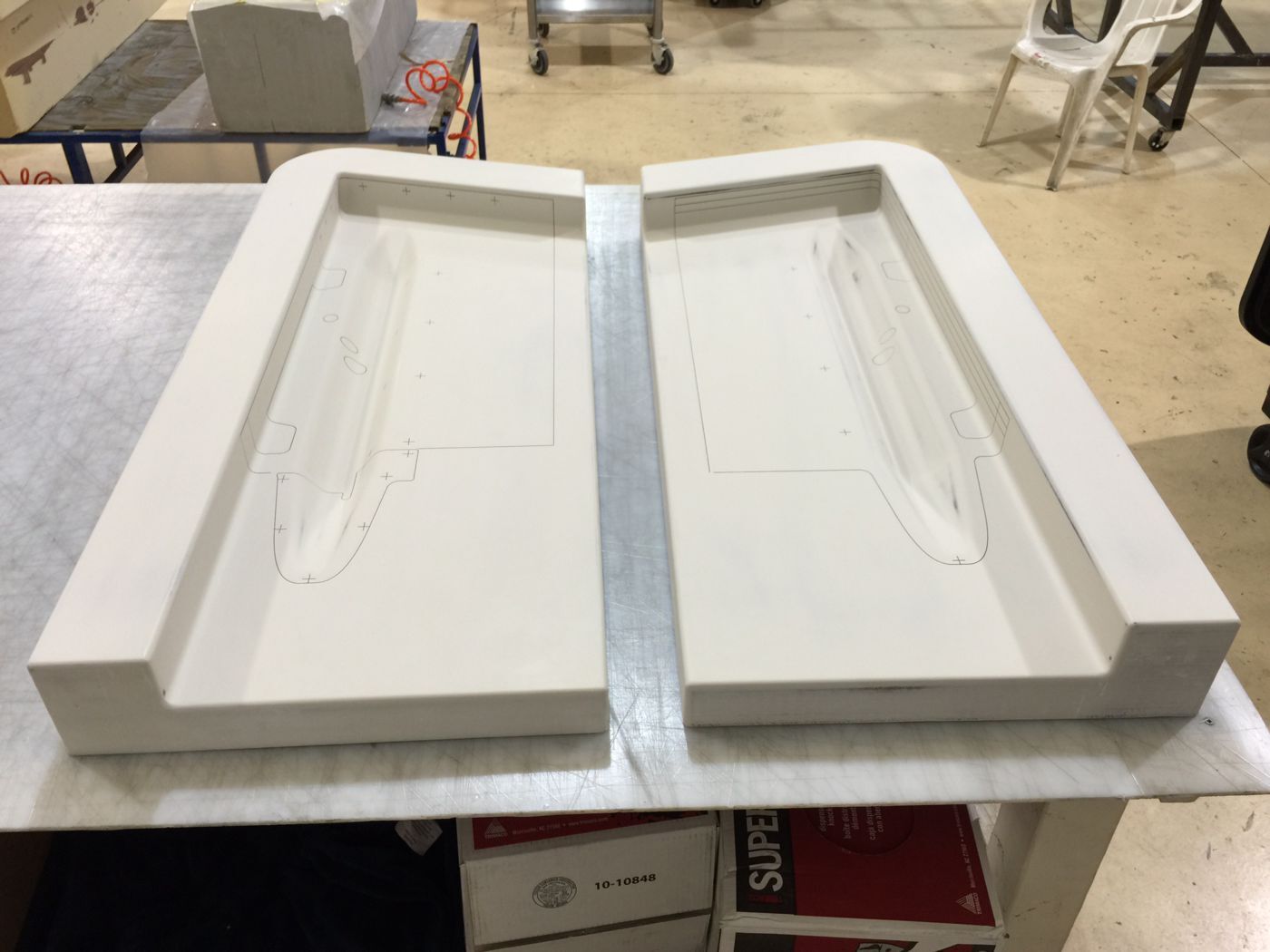 Mace Aviation composite tooling mold detail