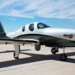 Evolution Aircraft composite single-engine aircraft on the ramp