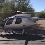 Mace Aviation M5 prototype helicopter on the ground
